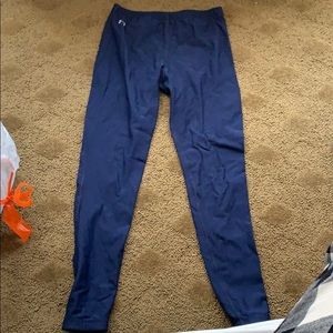 Blue leggings
